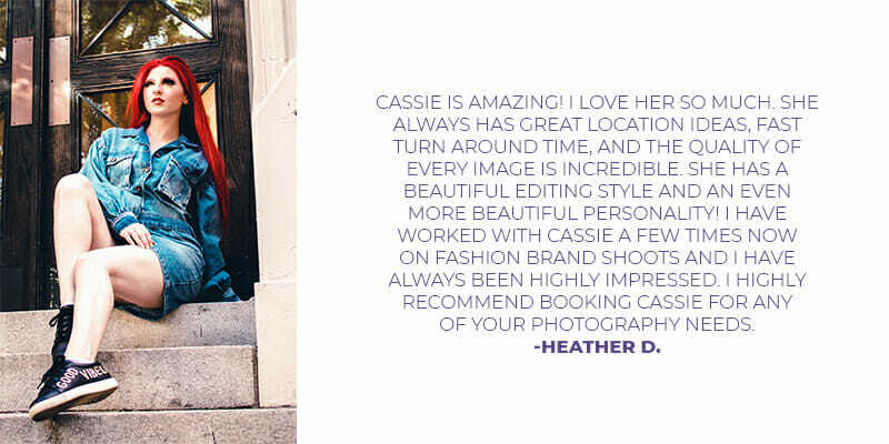 Testimonial from Heather about Cassie Rae Design