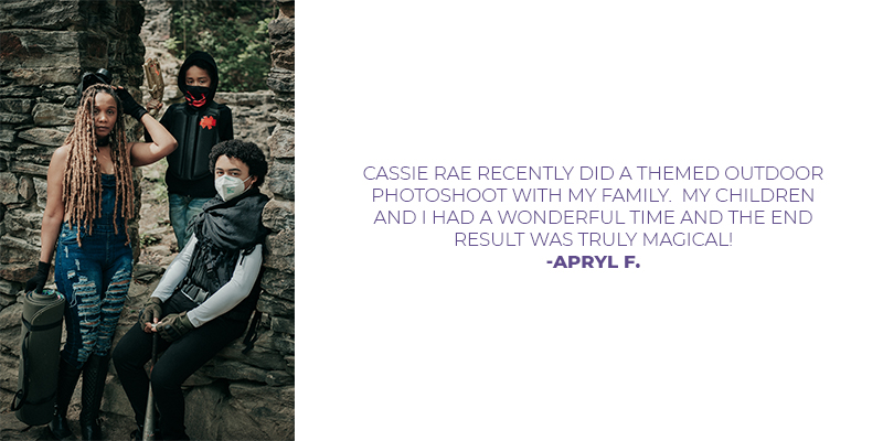 Testimonial from Apryl about Cassie Rae Design